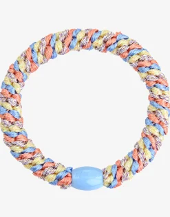 Original Hair Tie - Peach Yellow and Blue