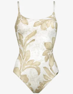 Ornation Underwired Tank Swimsuit - Canvas Sand