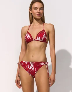 Palmaria Triangle Bikini Top - Creme Rouge
