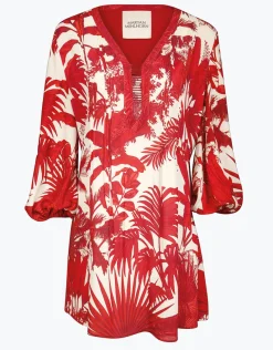 Palmaria Tunic - Creme Rouge