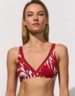 Palmaria Underwired Bikini Top - Cream Rouge
