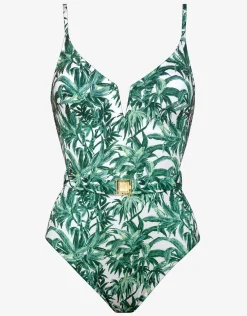 Palmette Swimsuit - Jungle Veil