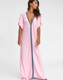 Pima Abaya Dress - Light Pink