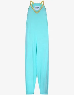 Pima Jumpsuit - Turquoise
