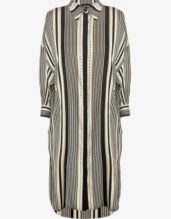 Pirates Buttoned Shirt Dress - Stripe