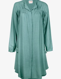 Plumage Beach Shirt - Soft Moss