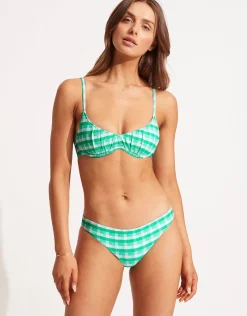 Portofino Sweetheart Underwire Bikini Top - Jade