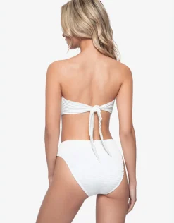Pure Hillary High Waist Bikini Pant - White