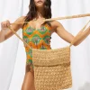 Raffia Shoulder Bag - Natural