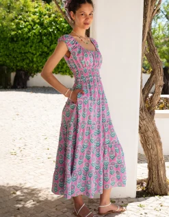 Rah Rah Dress - Lilac Buta