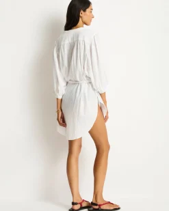 Salt Boho Shirt - White