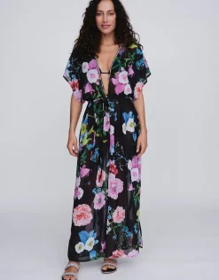 Samba Maxi Cover Up - Black