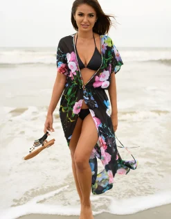 Samba Maxi Cover Up - Black