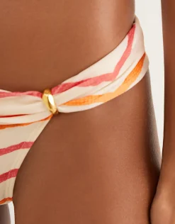 Sandstone Bia Tube Full Bikini Pant - Print