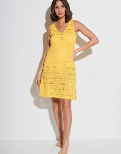 Saona Leila Beach Dress - Yellow