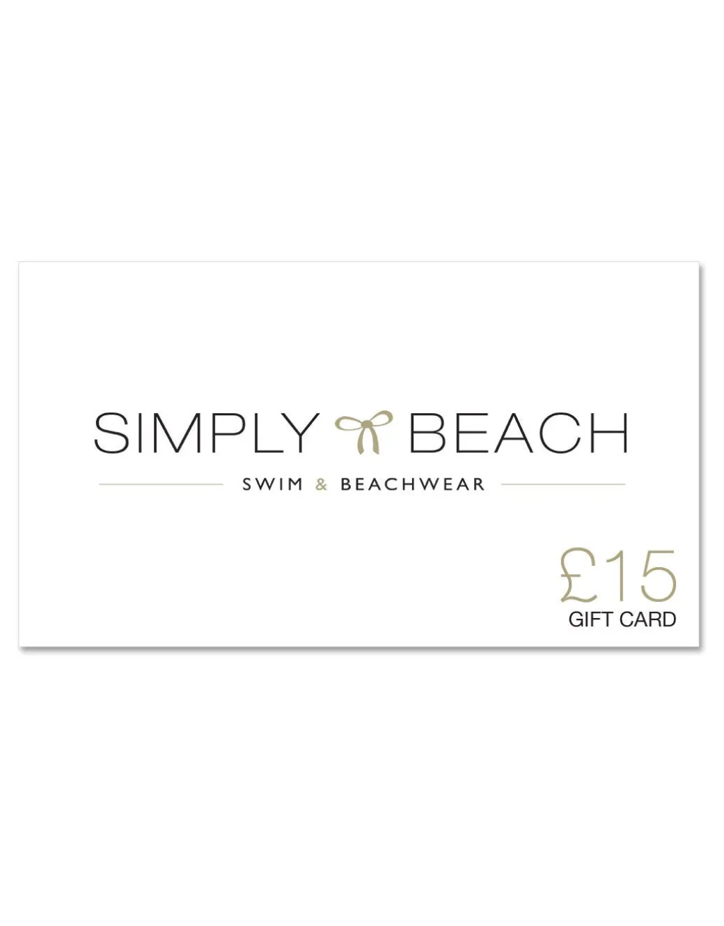 Simply Beach E-Gift Card