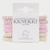 Slim Hair Tie Bundle - Pale Pastel Pinks
