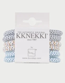 Slim Hair Tie Bundle - Pale Pastel Blues