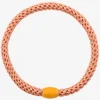 Slim Hair Tie - Coral