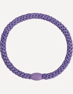 Slim Hair Tie - Lilac Glitter