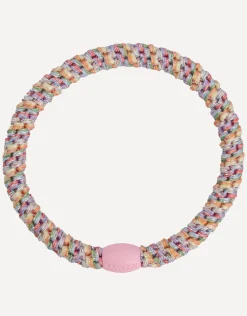 Slim Hair Tie - Pastel Circus Glitter