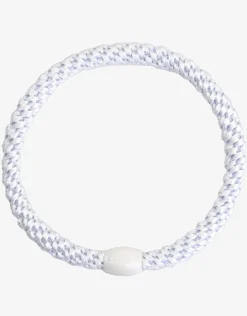 Slim Hair Tie - White