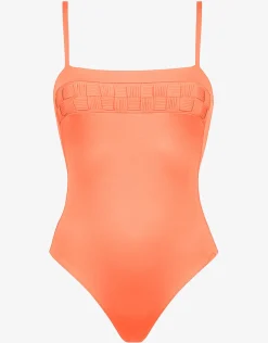 Softline Tank Swimsuit - Papaya
