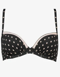 Soul Spots Underwired Bikini Top - Black