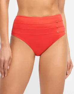 Stella Maxi Control Bikini Pant - Coral
