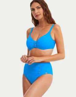 Stella Underwired Bikini Top - Blue