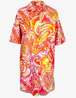 Summer Infusion Beach Shirt - White Summer