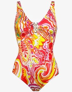 Summer Infusion Moulded Swimsuit - White Summer