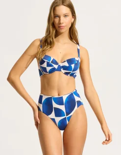 Sunray High Waist Bikini Pant - Ultramarine