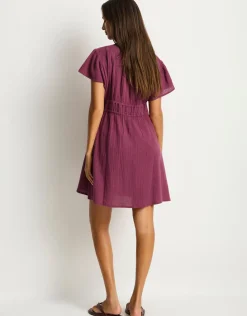 Sunset Short Daydress - Merlot