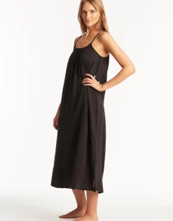 Sunset Sun Dress - Black