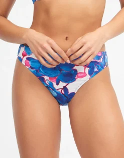 Tahiti Bikini Pant - Blue Floral