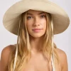 Tie Up Bucket Hat - Ecru