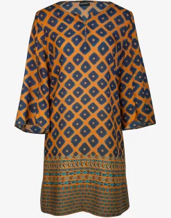 Tobacco Fields Beach Tunic - Tabac Black