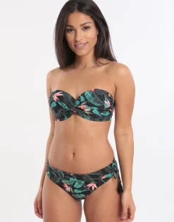 Valparaiso Merenda Banded Bikini Bottom - Black