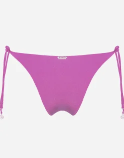 Viva Energy Tie Side Bikini Pant - Pink Flash