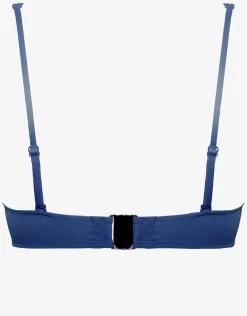 Viva Energy Twist Front Bikini Top - Denim Dose
