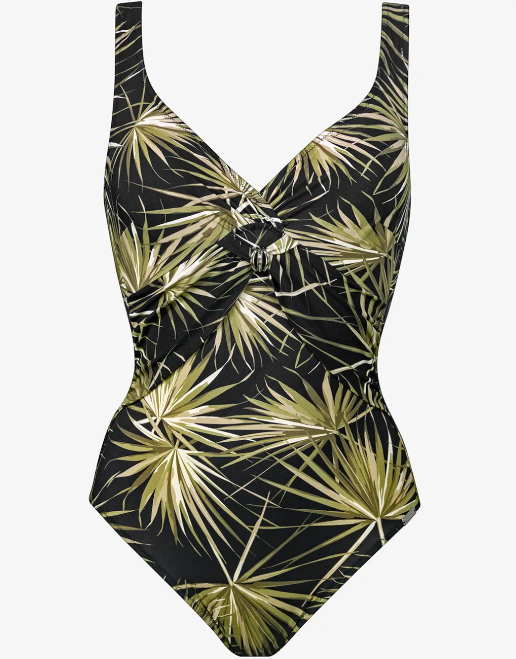Yucca Flash Underwired Swimsuit - Black Khaki